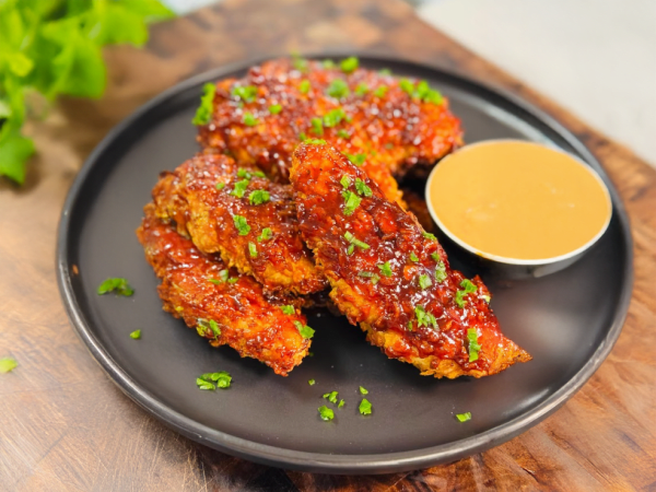 High Protein Korean BBQ Chicken Tenders cover