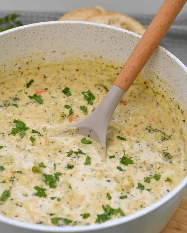 Broccoli Cauliflower Soup cover