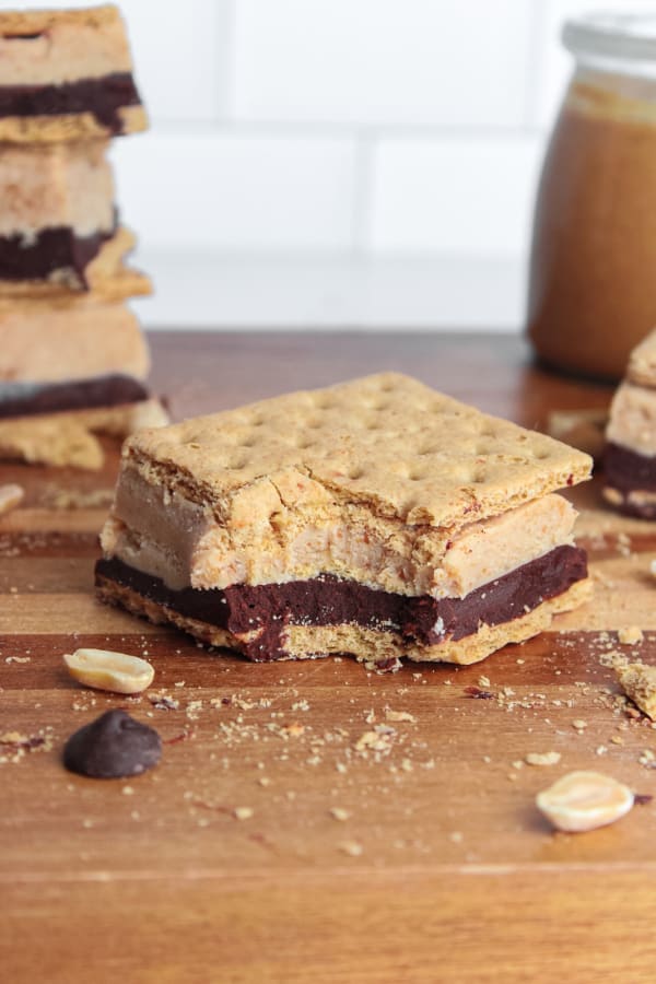 Frozen Peanut Butter S'mores cover