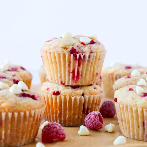 Raspberry White Chocolate Muffins cover