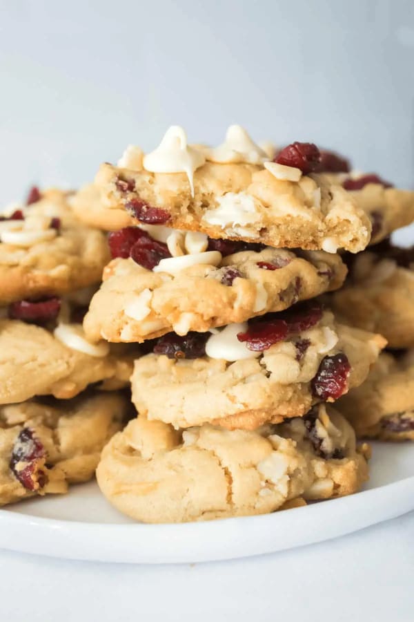 White Chocolate Cranberry Cookies cover