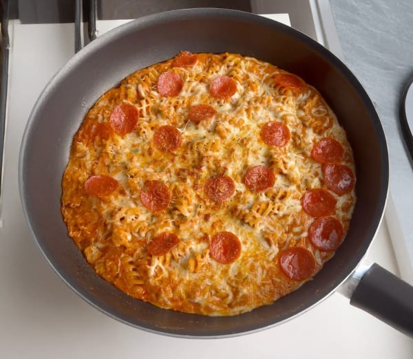 Truffle Pizza Pasta Bake cover