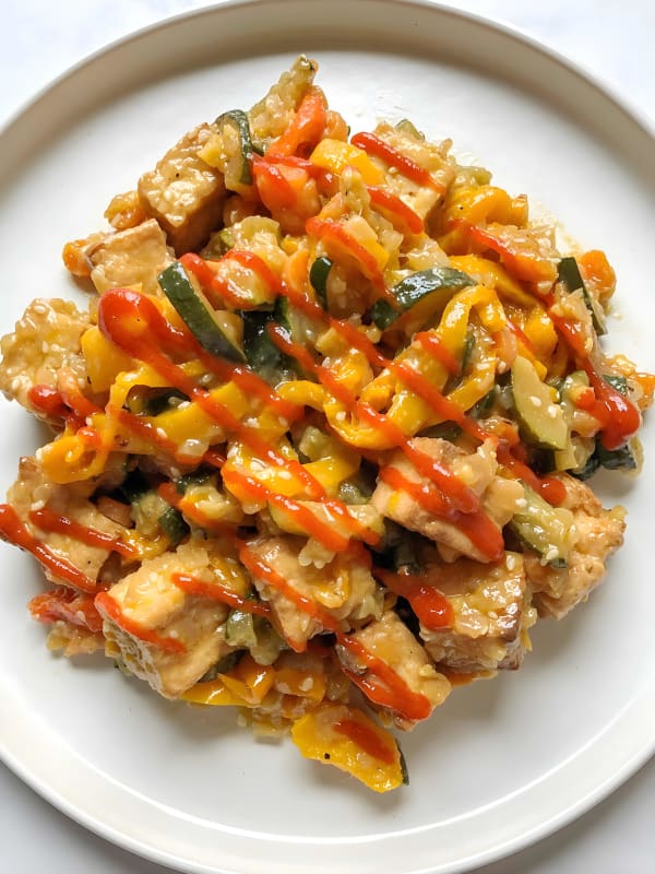 Crispy Tofu Stir Fry cover