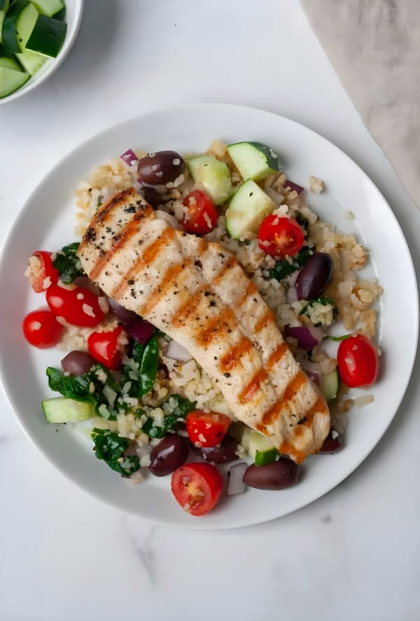 Whole30 Greek Chicken Skillet cover