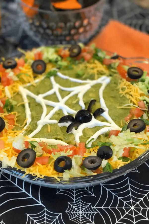 Halloween Taco Dip cover