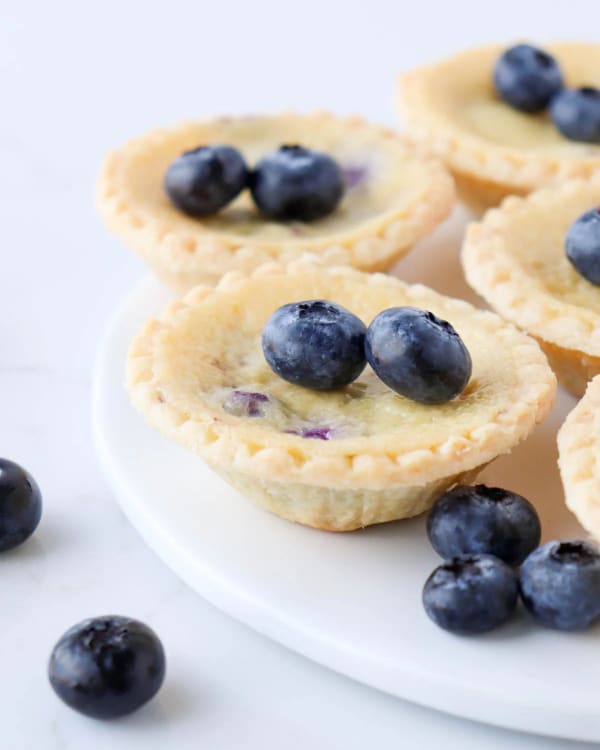 Blueberry Custard Tarts cover