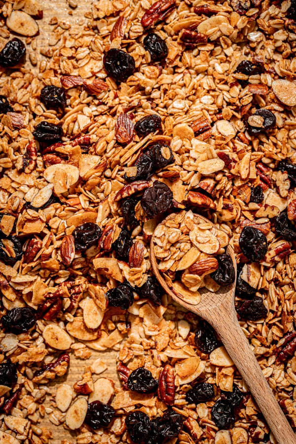 Homemade Maple Nut Granola cover