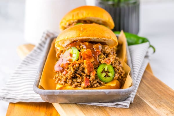Slow Cooker Cowboy Sloppy Joes cover