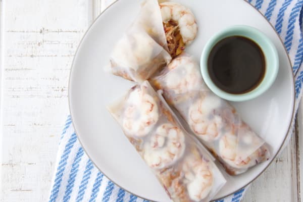 Asian Slaw Spring Rolls cover