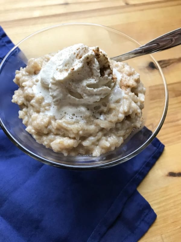 Creamy Instant Pot Rice Pudding cover