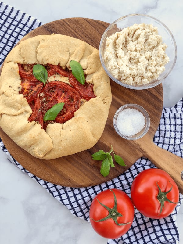 Tomato Galette with Almond Ricotta cover