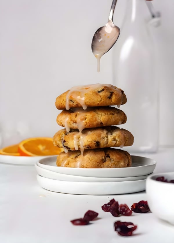 Paleo Orange Cranberry Cookies cover