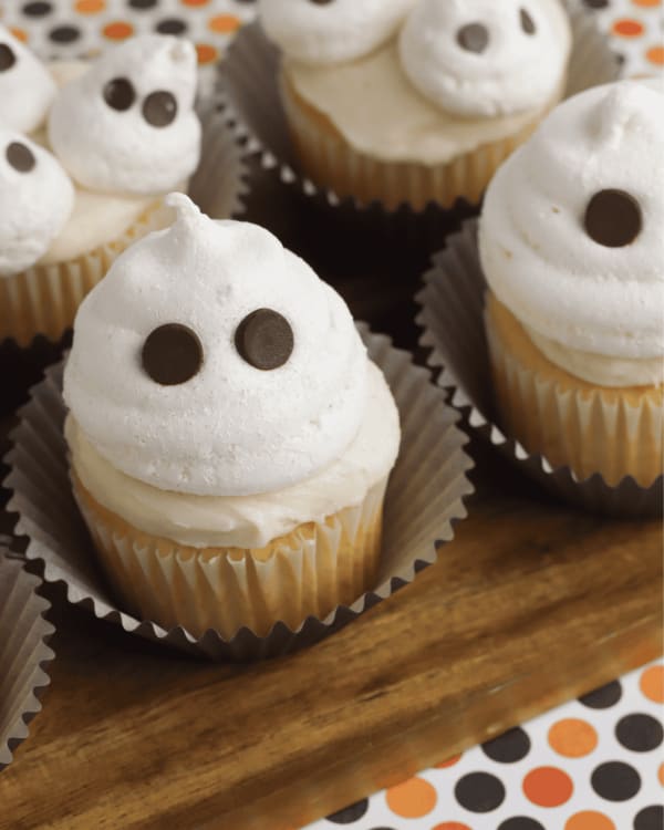 Halloween Ghost Cupcakes cover