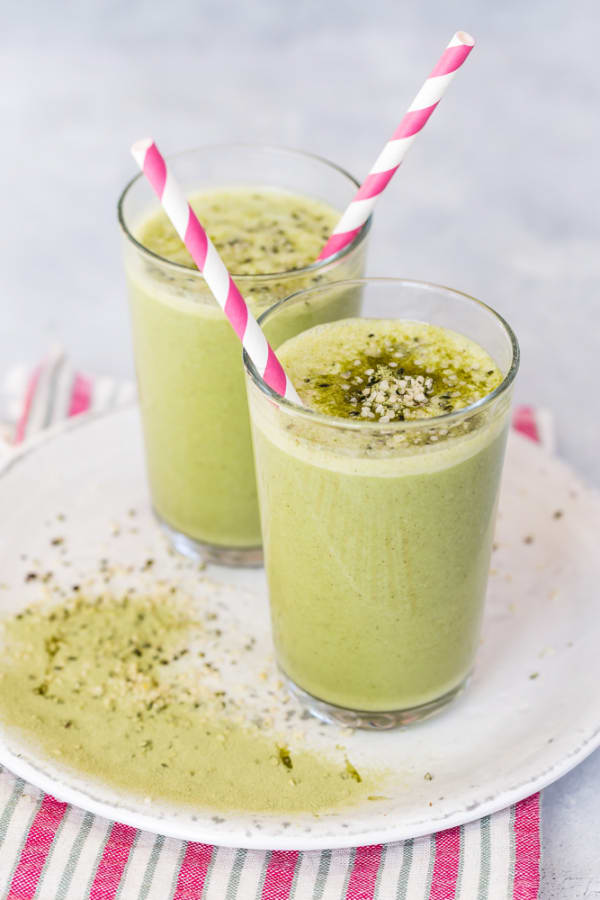 Matcha Vanilla Date Smoothie cover