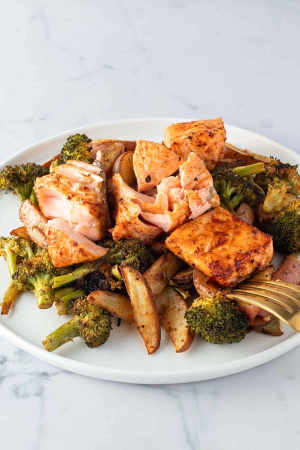 Baked Salmon with Potatoes cover