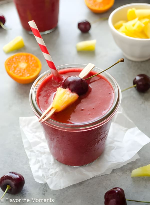 3-Ingredient Pineapple Cherry Smoothie cover