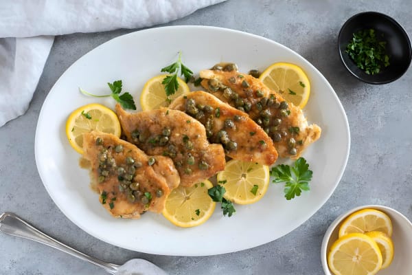 Easy Chicken Piccata Recipe cover