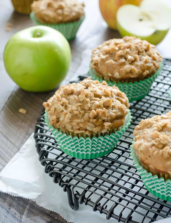 Apple Oatmeal Muffins cover