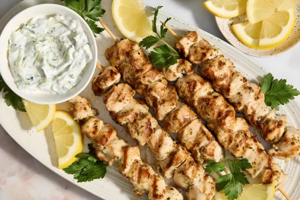 Greek Chicken Souvlaki cover