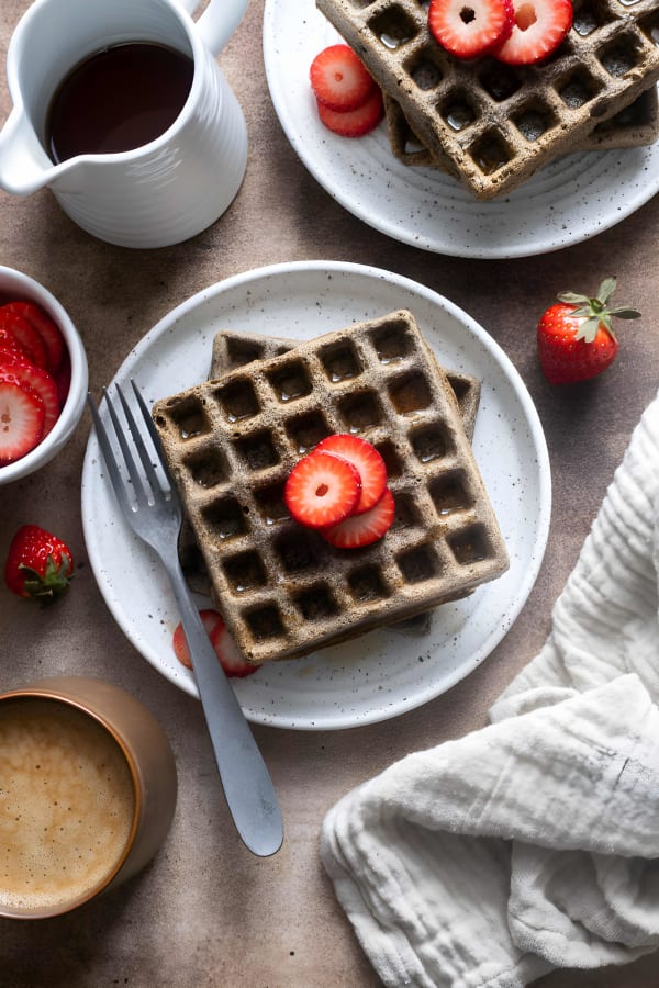 Buckwheat Waffles Recipe cover
