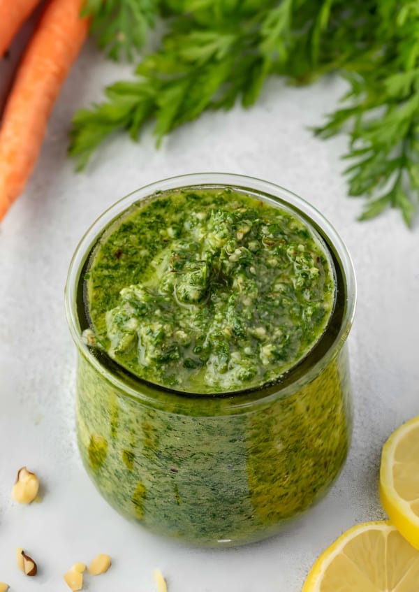 Carrot Top Pesto cover