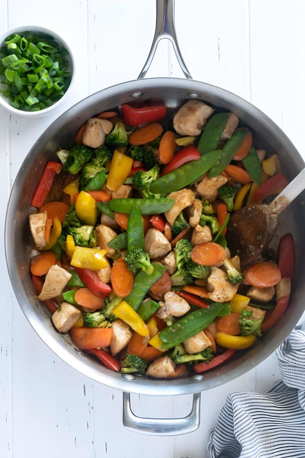 Chicken Vegetable Stir Fry cover