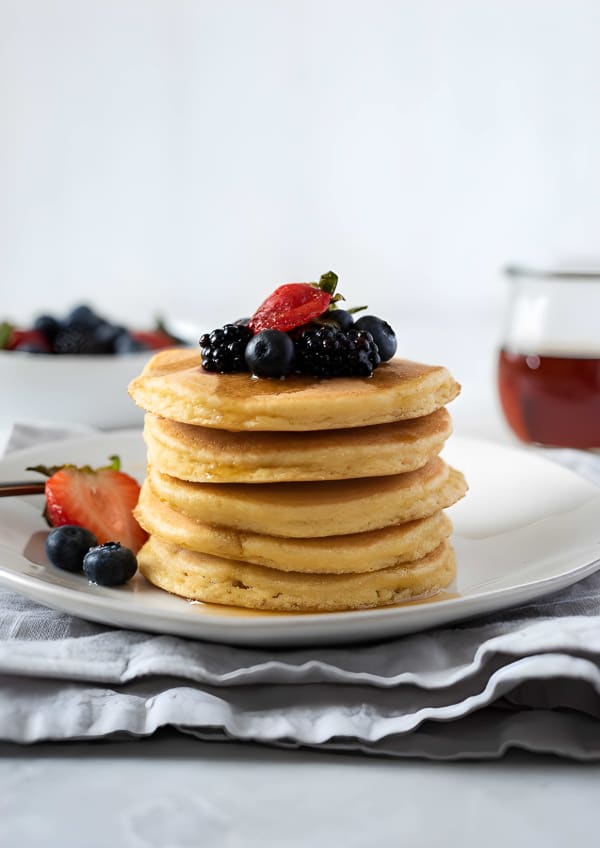 Fluffy Almond Flour Pancakes cover
