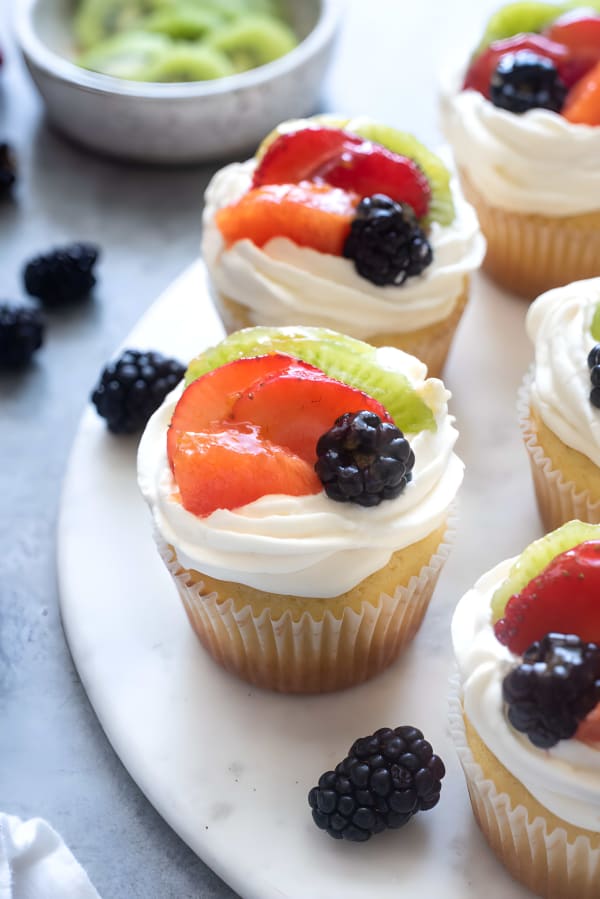 Fruit Tart Vanilla Cupcakes cover