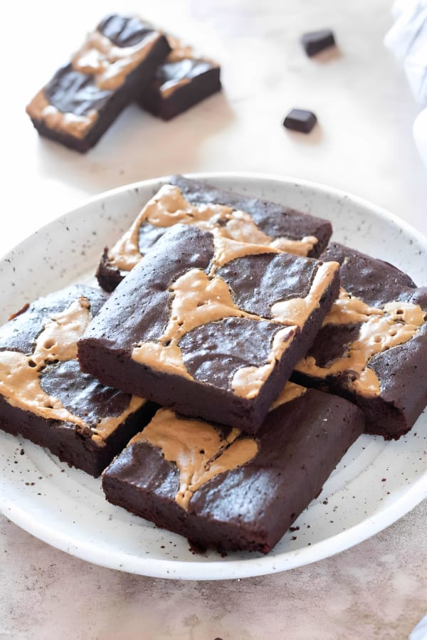 Fudgy Peanut Butter Brownies cover