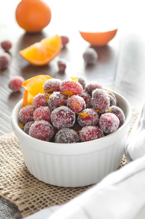 Orange Sugared Cranberries cover