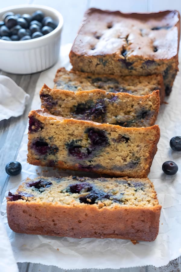 Gluten-Free Banana Blueberry Bread cover