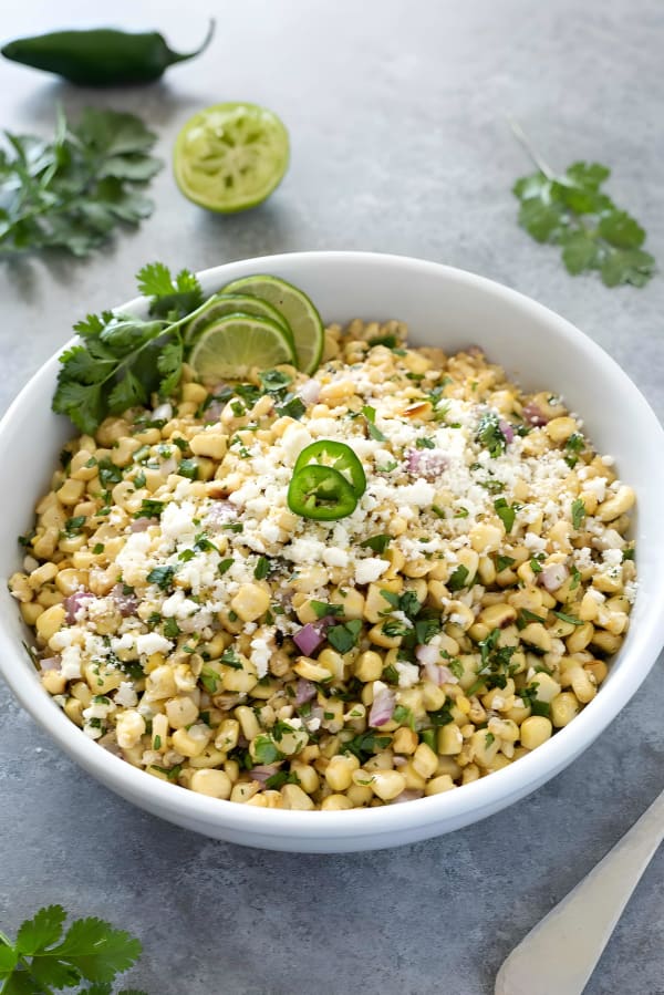 Grilled Mexican Corn Salad cover