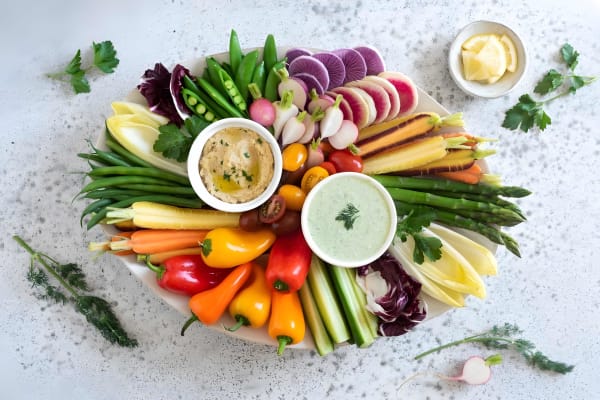 Easy Crudités Platter cover