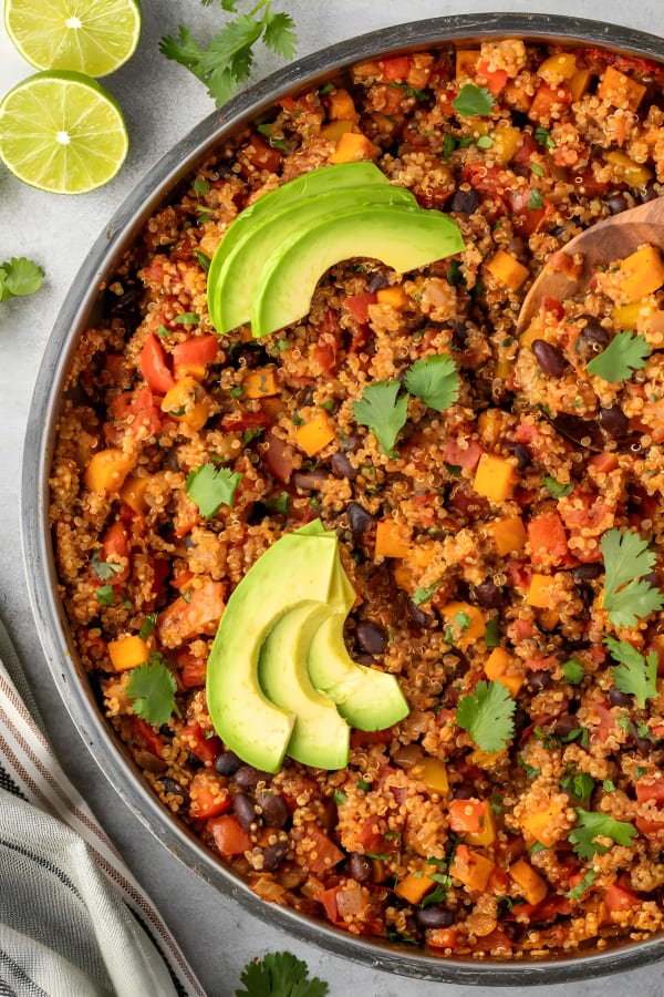 One Pan Mexican Quinoa cover