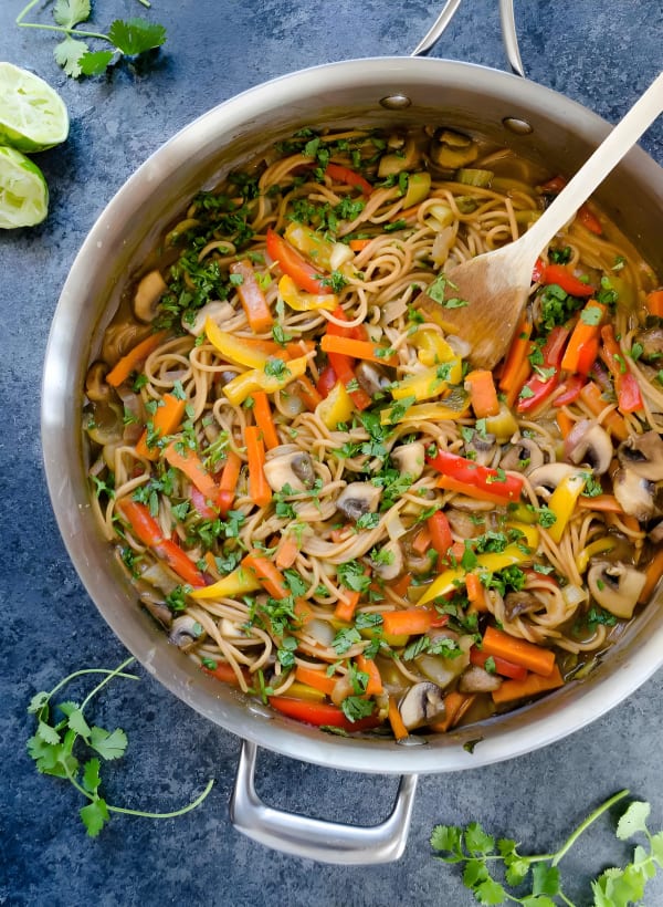 One Pot Thai Pasta cover