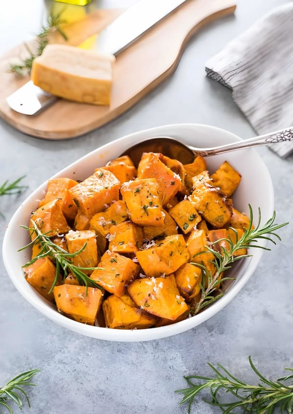 Oven Roasted Sweet Potatoes cover