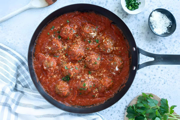 Easy Oven Baked Meatballs cover