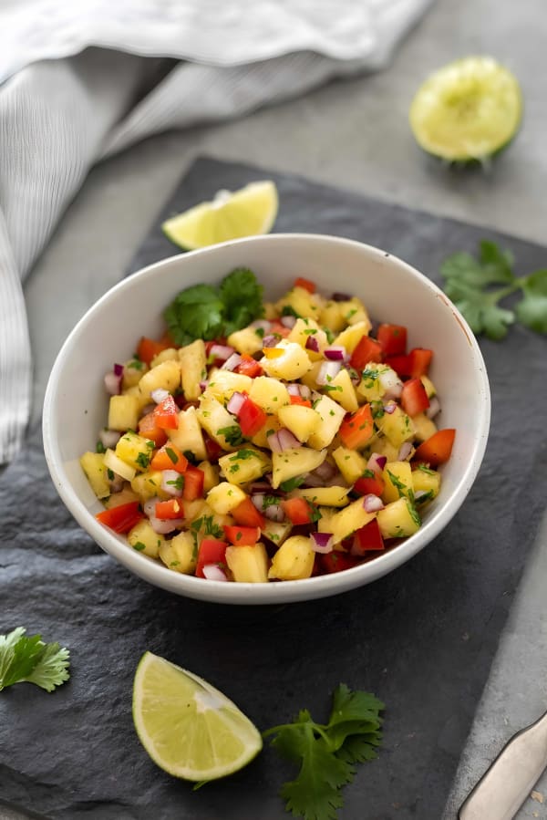 Pineapple Salsa Recipe cover