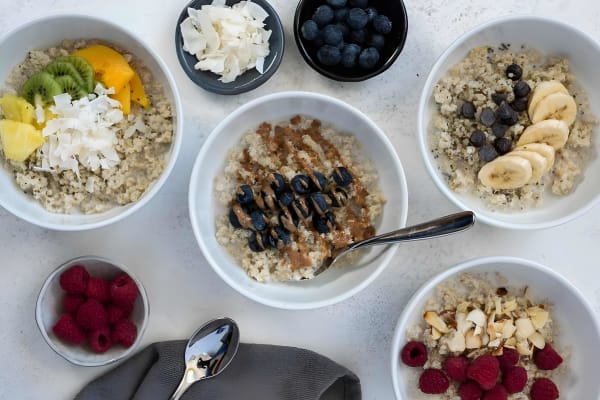 Quinoa Oatmeal Breakfast Bowls cover