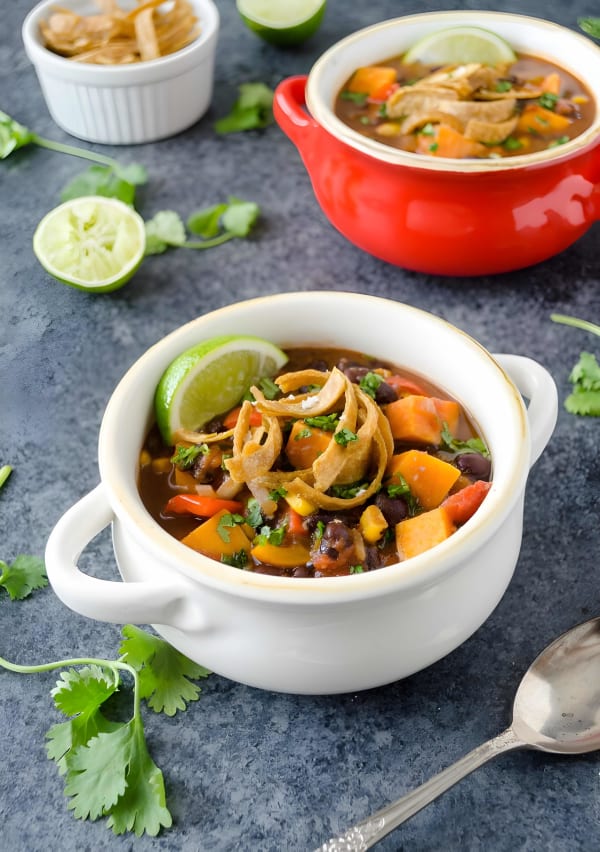 Vegetarian Tortilla Soup cover