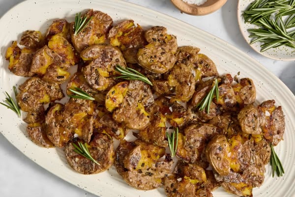 Crispy Smashed Potatoes cover