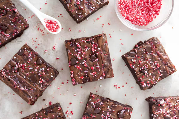 Easy Peppermint Brownies cover