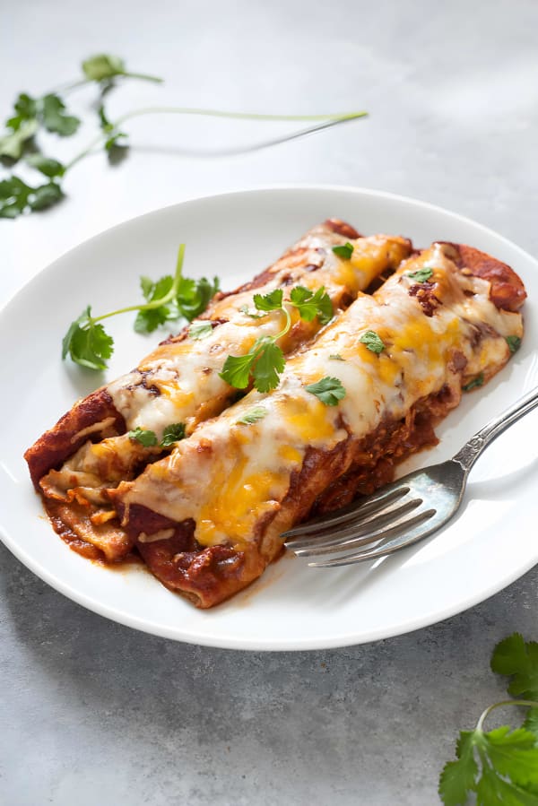 Easy Chicken Enchiladas cover