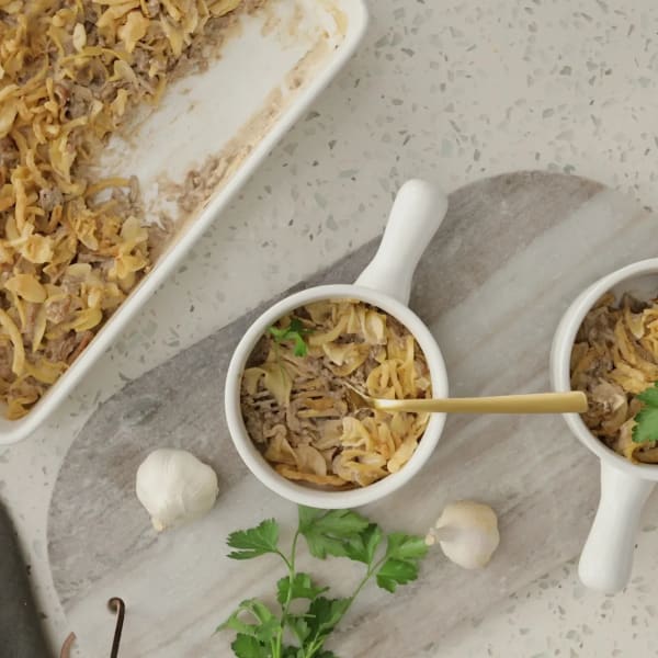 French Onion Beef Casserole cover