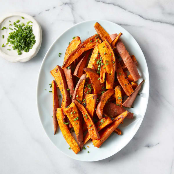 Easy Baked Sweet Potato Fries cover