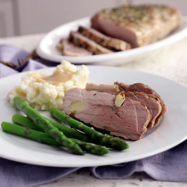 Garlic & Herb Roasted Pork Loin cover