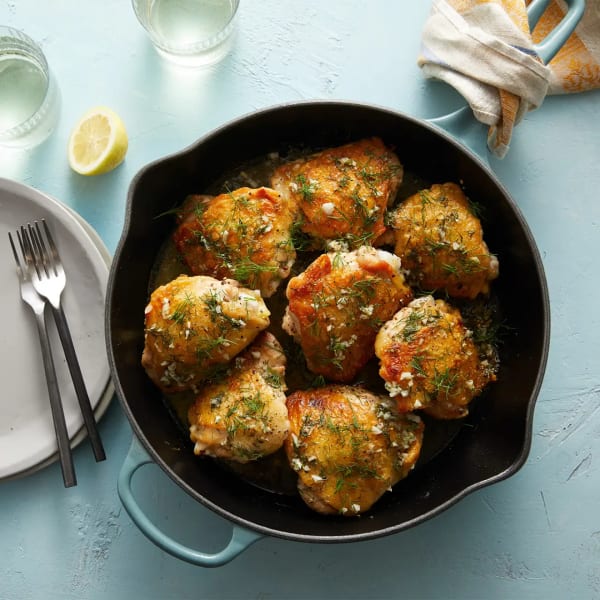 Baked Greek Chicken with Fresh Lemon and Dill cover