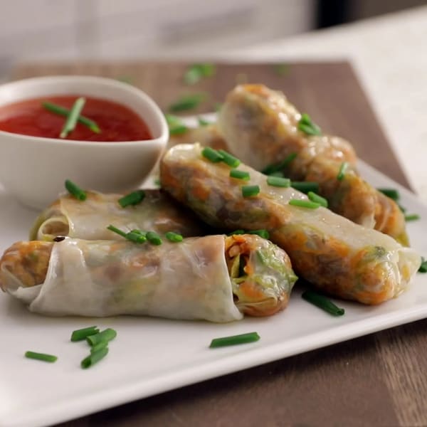 Gluten-Free Spring Rolls cover