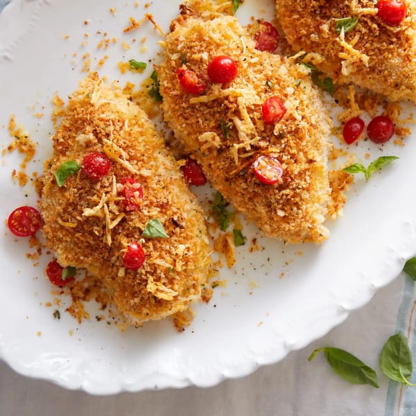 Crispy Panko-Parmesan Chicken Breasts cover