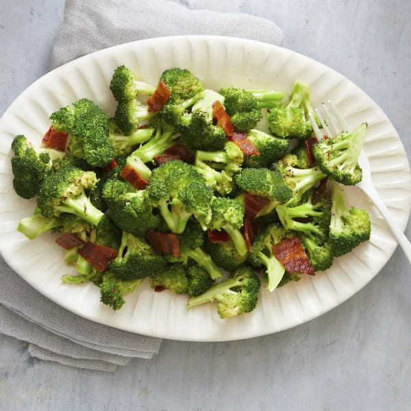 Bacon Roasted Broccoli cover